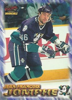 1997-98 Pacific Invincible - NHL Regime #3 Jean-Francois Jomphe Front