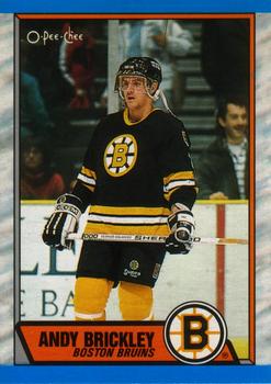 1989-90 O-Pee-Chee #29 Andy Brickley Front