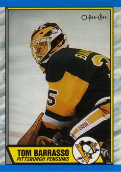 1989-90 O-Pee-Chee #36 Tom Barrasso Front