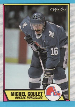 1989-90 O-Pee-Chee #57 Michel Goulet Front