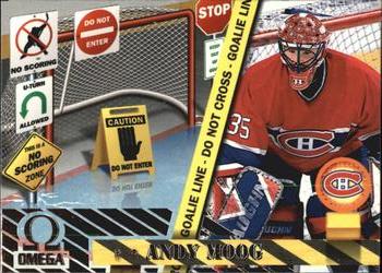 1997-98 Pacific Omega - No Scoring Zone #6 Andy Moog Front
