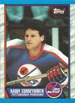 1989-90 Topps #63 Randy Cunneyworth Front
