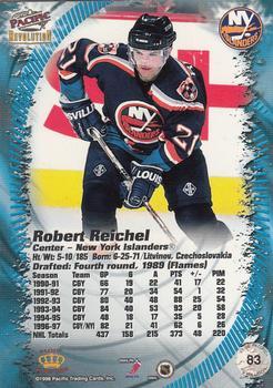 1997-98 Pacific Revolution - Copper #83 Robert Reichel Back