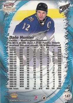 1997-98 Pacific Revolution - Silver #147 Dale Hunter Back
