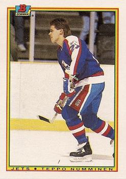 1990-91 Bowman #138 Teppo Numminen Front