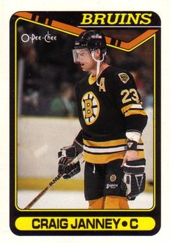 1990-91 O-Pee-Chee #212 Craig Janney Front