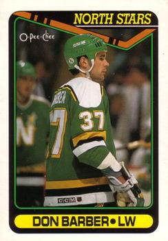 1990-91 O-Pee-Chee #53 Don Barber Front
