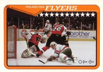 1990-91 O-Pee-Chee #80 Philadelphia Flyers Front