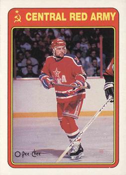 1990-91 O-Pee-Chee - Central Red Army #1R Ilya Byakin Front
