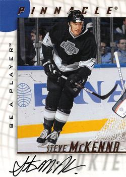 1997-98 Pinnacle Be a Player - Autographs #244 Steve McKenna Front