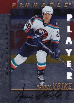 1997-98 Pinnacle Be a Player - Autographs Die Cut #120 Dennis Vaske Front