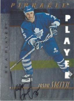 1997-98 Pinnacle Be a Player - Autographs Die Cut #191 Jason Smith Front