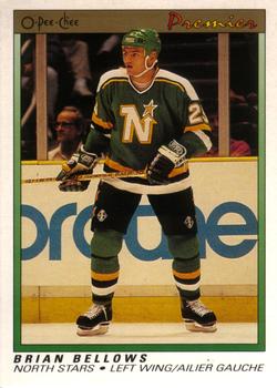 1990-91 O-Pee-Chee Premier #3 Brian Bellows Front