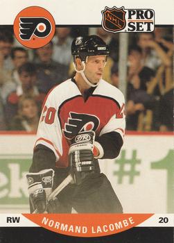 1990-91 Pro Set #500 Normand Lacombe Front