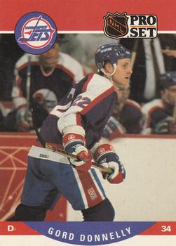 1990-91 Pro Set #560 Gord Donnelly Front