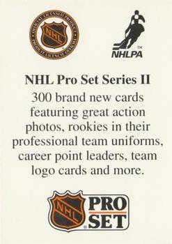 1990-91 Pro Set #NNO Trading Card Night Back