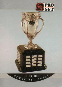 1990-91 Pro Set #379 The Calder Memorial Trophy Front
