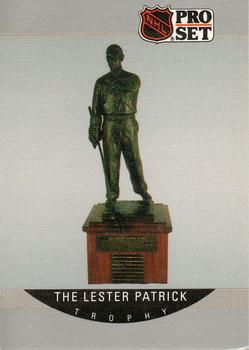 1990-91 Pro Set #385 The Lester Patrick Trophy Front