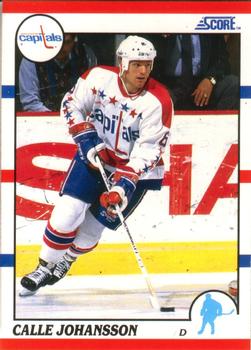 1990-91 Score American #309 Calle Johansson Front