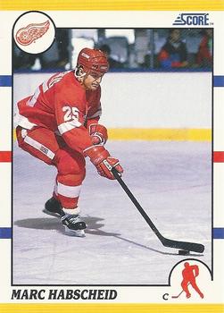 1990-91 Score Rookie and Traded #24T Marc Habscheid Front