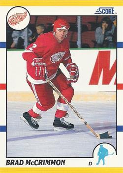 1990-91 Score Rookie and Traded #37T Brad McCrimmon Front