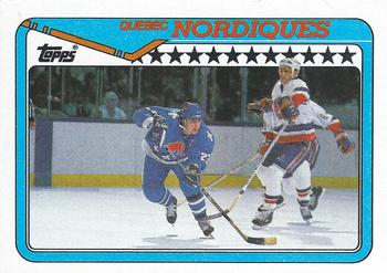 1990-91 Topps #122 Quebec Nordiques Front