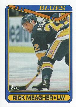 1990-91 Topps #125 Rick Meagher Front