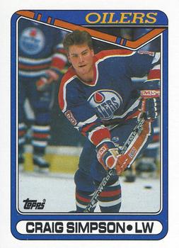 1990-91 Topps #240 Craig Simpson Front