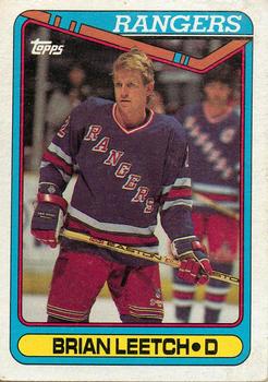 1990-91 Topps #221 Brian Leetch Front