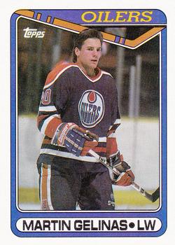1990-91 Topps #64 Martin Gelinas Front