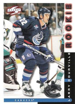 1997-98 Score Vancouver Canucks #13 Larry Courville Front