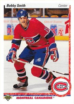 1990-91 Upper Deck #72 Bobby Smith Front