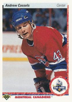 1990-91 Upper Deck #265 Andrew Cassels Front