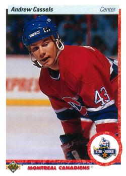 1990-91 Upper Deck #265 Andrew Cassels Front