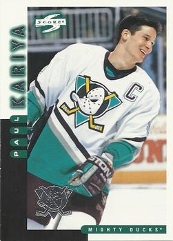 1997-98 Score Anaheim Mighty Ducks #1 Paul Kariya Front