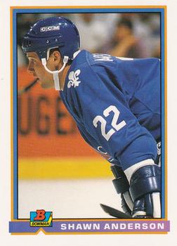 1991-92 Bowman #147 Shawn Anderson Front
