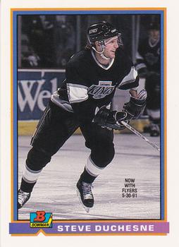 1991-92 Bowman #191 Steve Duchesne Front