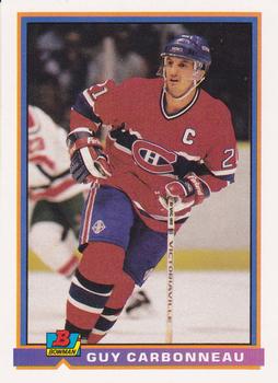 1991-92 Bowman #338 Guy Carbonneau Front