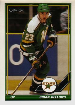 1991-92 O-Pee-Chee #110 Brian Bellows Front