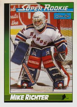 1991-92 O-Pee-Chee #11 Mike Richter Front