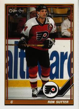 1991-92 O-Pee-Chee #232 Ron Sutter Front