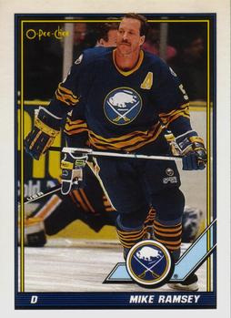 1991-92 O-Pee-Chee #236 Mike Ramsey Front