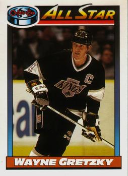 1991-92 O-Pee-Chee #258 Wayne Gretzky Front