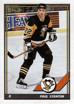 1991-92 O-Pee-Chee #339 Paul Stanton Front