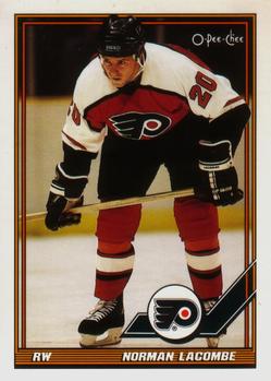 1991-92 O-Pee-Chee #357 Normand Lacombe Front