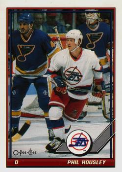 1991-92 O-Pee-Chee #395 Phil Housley Front