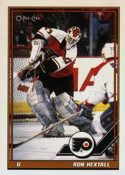 1991-92 O-Pee-Chee #470 Ron Hextall Front