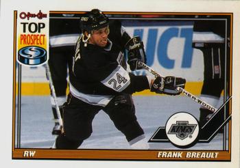 1991-92 O-Pee-Chee #496 Frank Breault Front