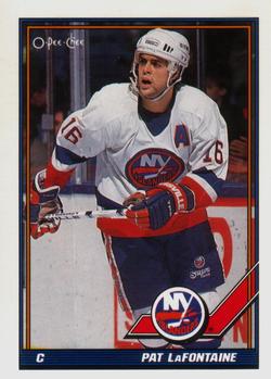 1991-92 O-Pee-Chee #80 Pat LaFontaine Front