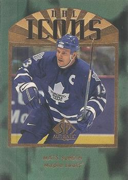 1997-98 SP Authentic - Icons Embossed #I33 Mats Sundin Front
